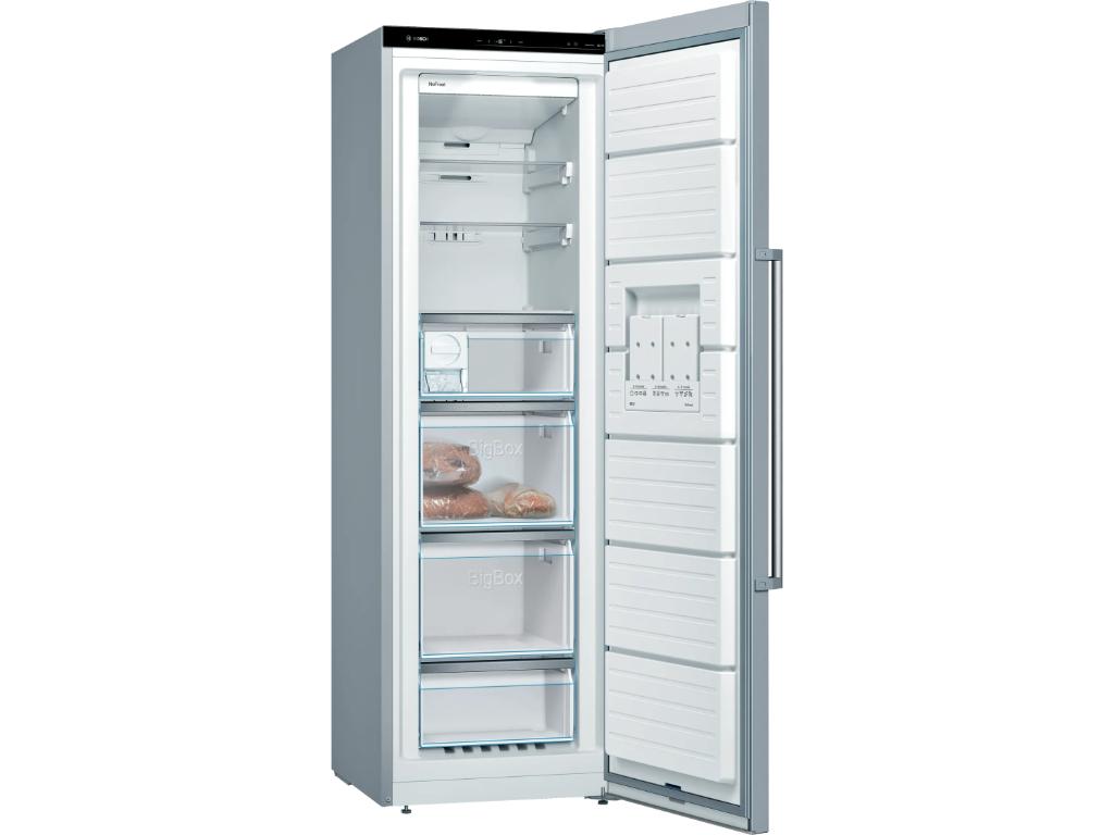 Zamrzivac BOSCH GSN36AIEP/Serija 6/samostojeci/242L/No Frost/E/4 fioke/186x60cm/siva