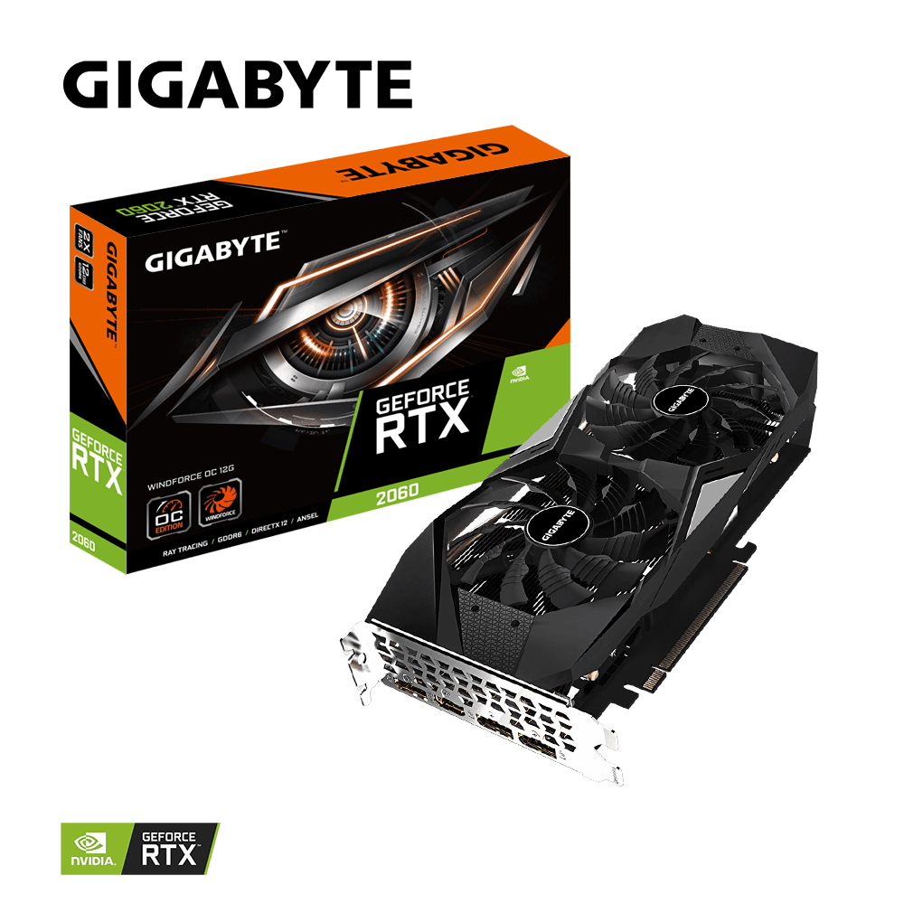 GIGABYTE GV-N2060WF2OC-12GD