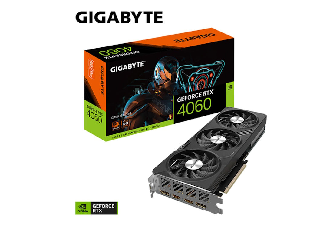 GIGABYTE nVidia GeForce RTX 4060 8GB 128bit GV-N4060GAMING OC-8GD grafička karta