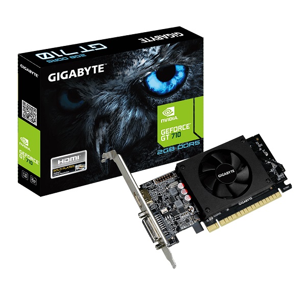 Graficka karta GIGABYTE GV-N710D5-2GL NVD/2GB/DDR5/64bit/crna