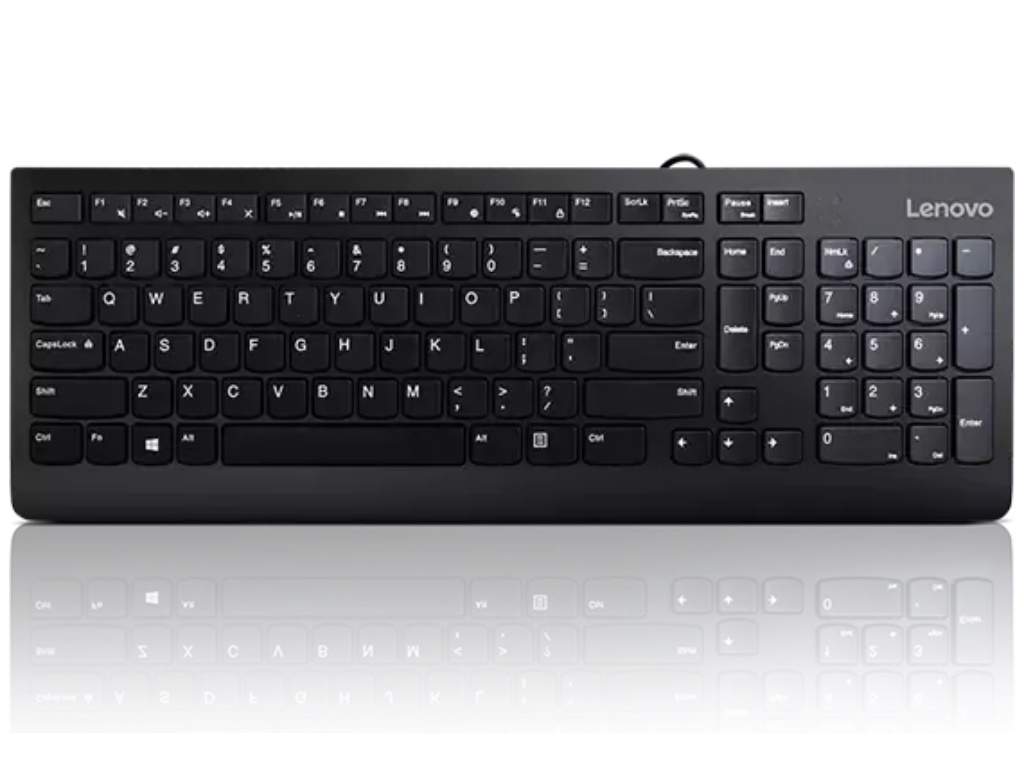 Lenovo Tastatura 300 USB/US/103P/crna
