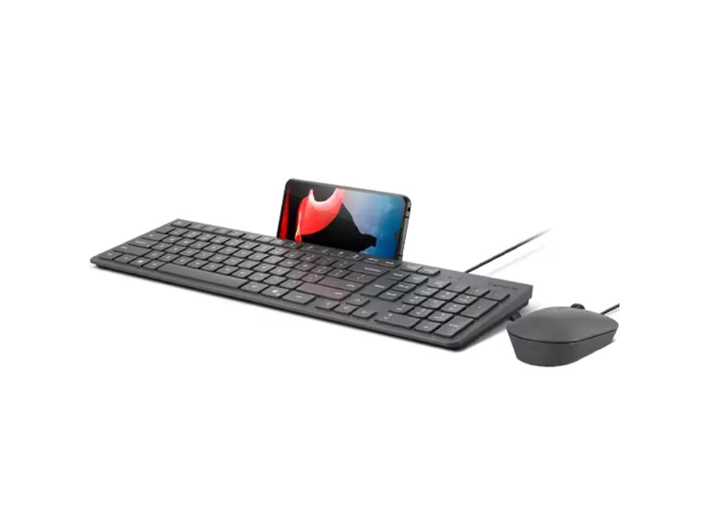 Lenovo Tastatura+miš 310/žicni set/USB-A /US Eur/crna