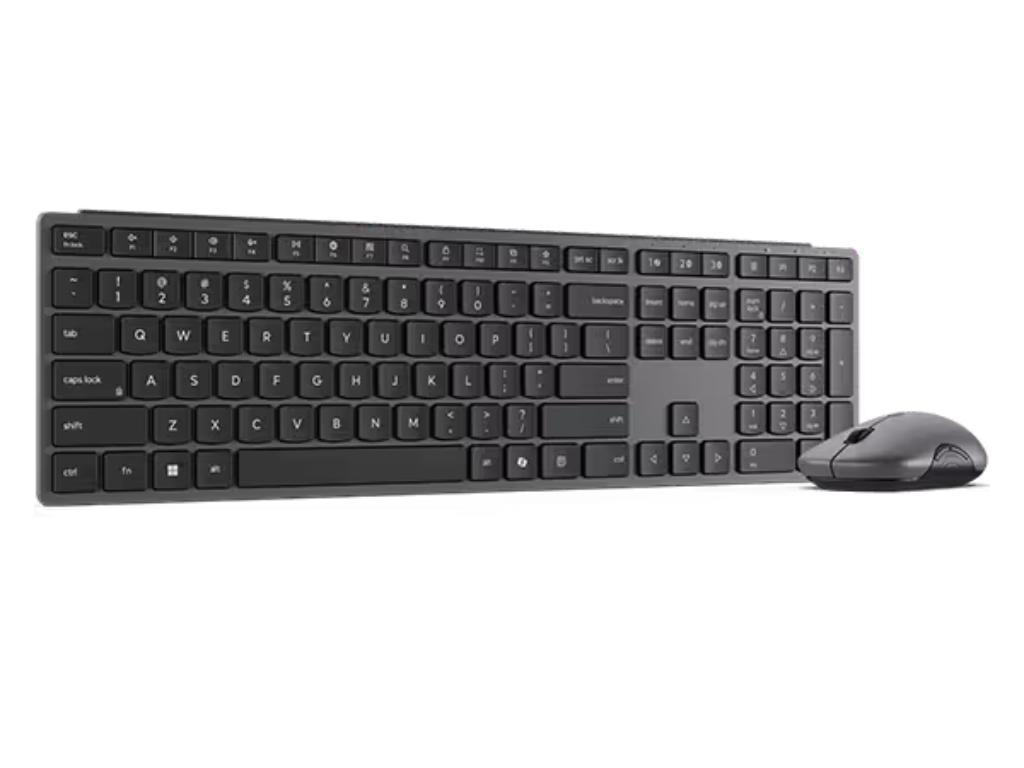 Lenovo Tastatura +miš 700 Modern /bežicni set/Multi-Device/US Euro/crna