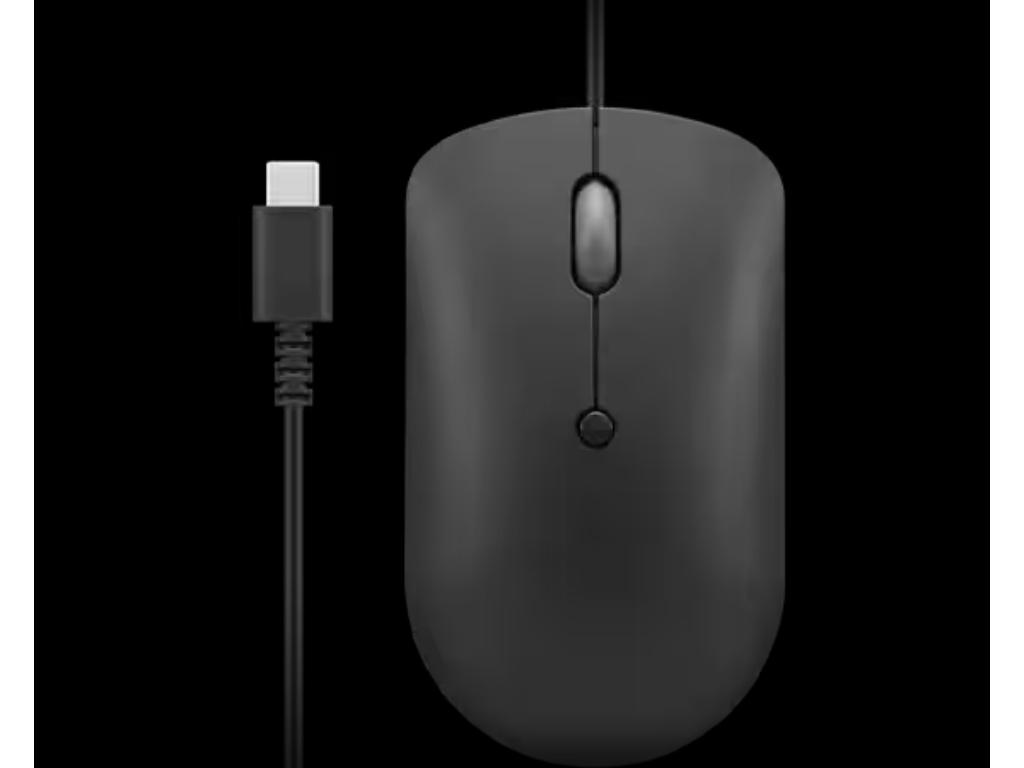 Lenovo Miš 400 USB-C /Compact/crna
