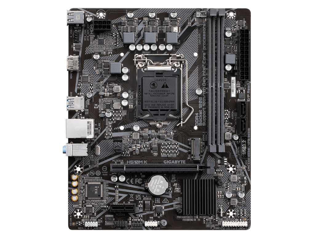 Gigabyte MB H510M K V2LGA1200; 2xDDR4; M.2, 2xSATAHDMI; mATX