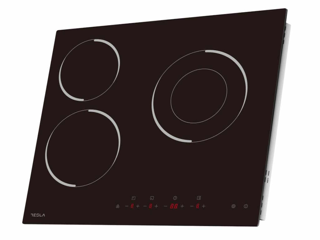Tesla WG Ugradna ploca TESLA HV6300MB/staklokeramicka/3 zone/52cm/crna