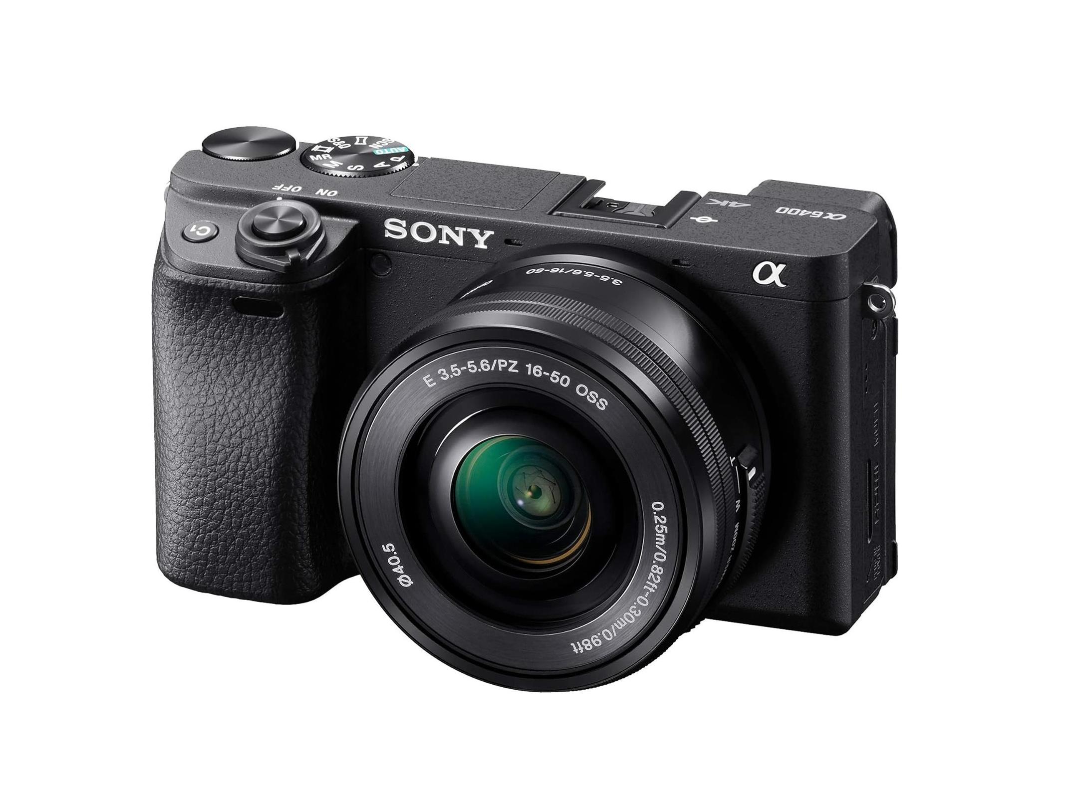 ALPHA 6400 E Mount Camera, & 18-135 Lens