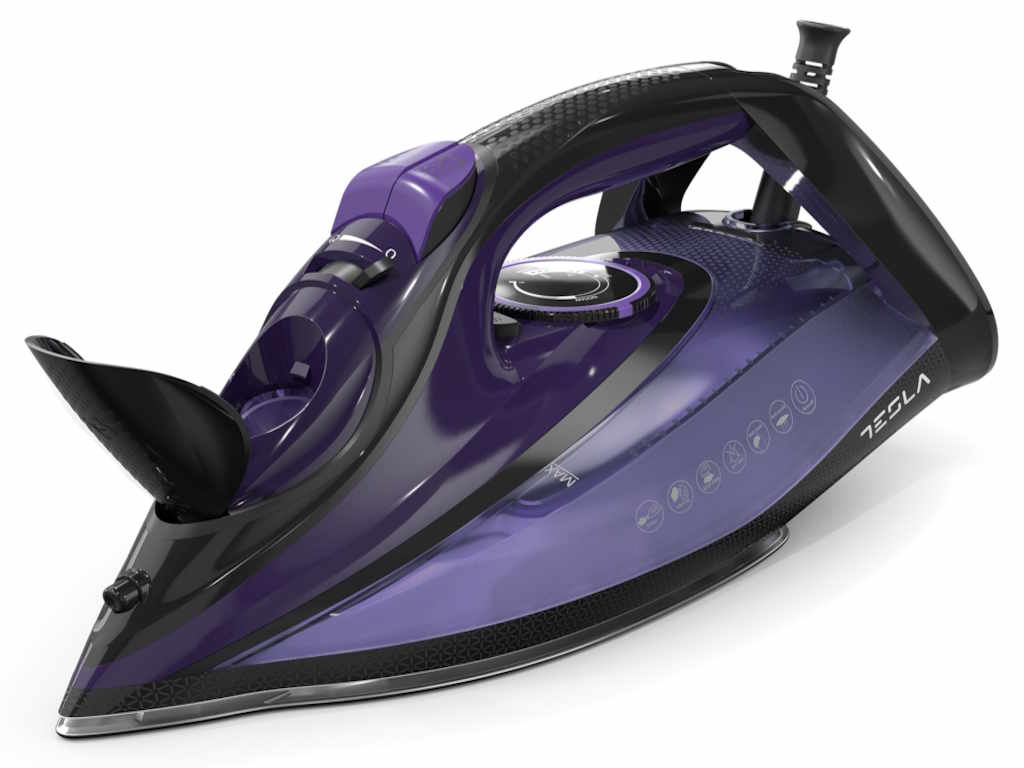 TESLA Pelga 2600W IR500BP / 0.32L / IRONS / Keramika / BLack - Purple
