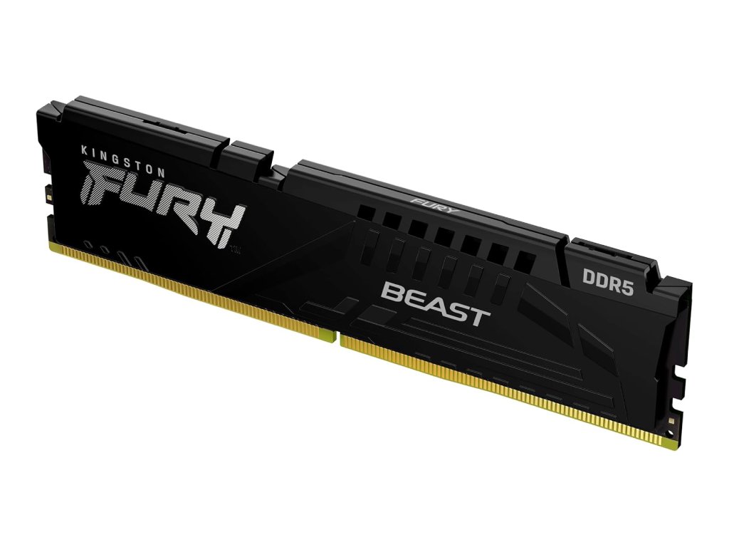 Kingston 8GB 6000MHz DDR5 Fury Beast Black, EXPO, XMP CL30