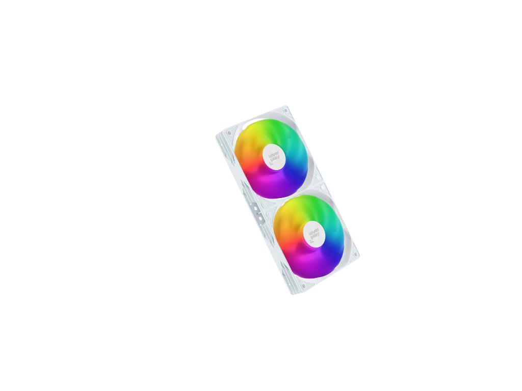 Vodeno hladenje za CPU LEVELPLAY Combat Liquid 240 SE AIO/bela
