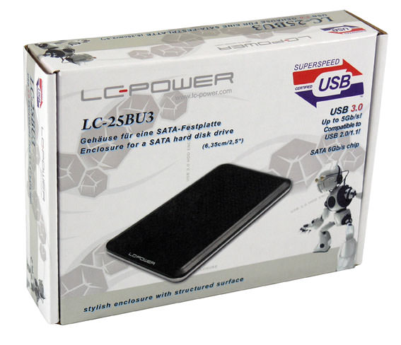 LC-Power LC-25BU3 Enclosure2.5" USB 3.0