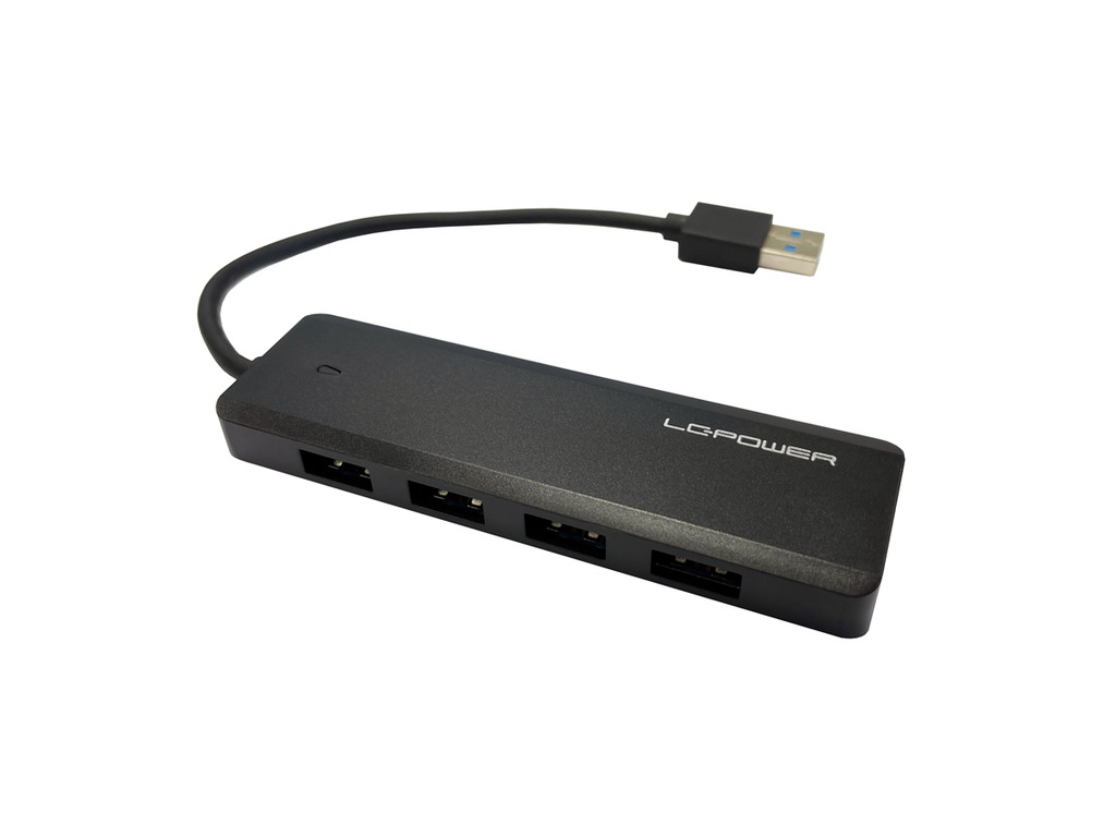 LC-Power USB Hub, 4x USB port USB 3.0, Plug n Play, A port