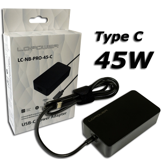 LC-Power Notebook Adaptor 45W