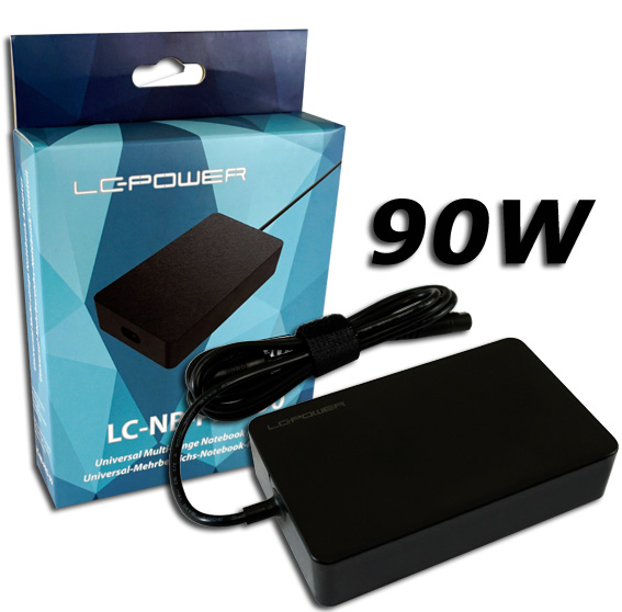 LC-Power Notebook Adaptor 90W - univerzalni punjač za laptop