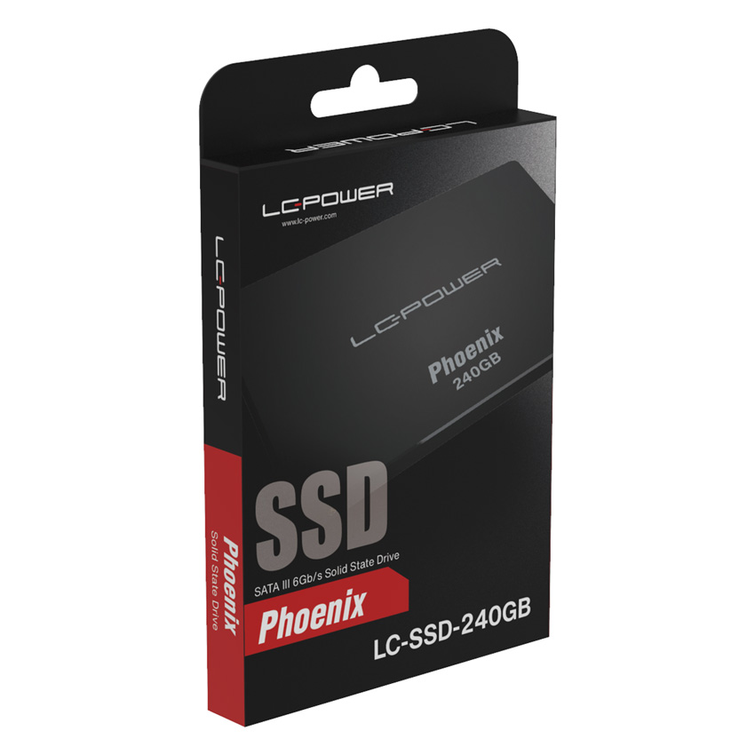 LC-Power SSD 240GB 2.5" SATAPhoenix Series,510/450 MB/s