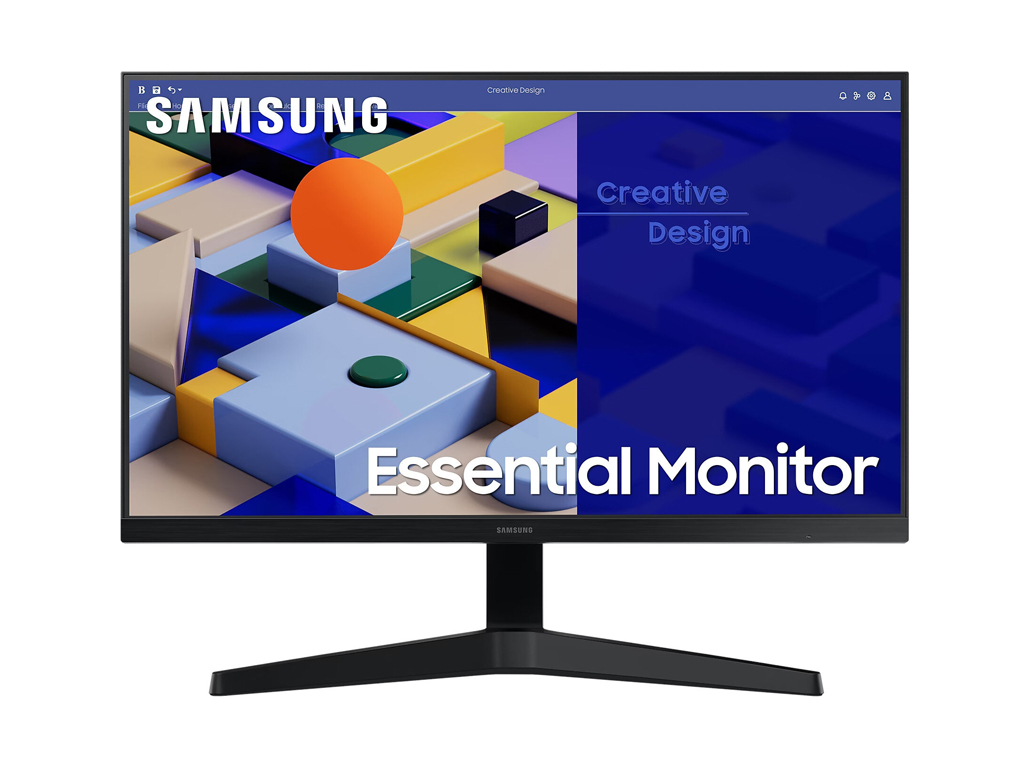 24" FHD Ravni Monitor S31CLS24C310EAUXEN, 24", FHD, 5ms75Hz, HDMI, D-Sub, Vesa 100x100