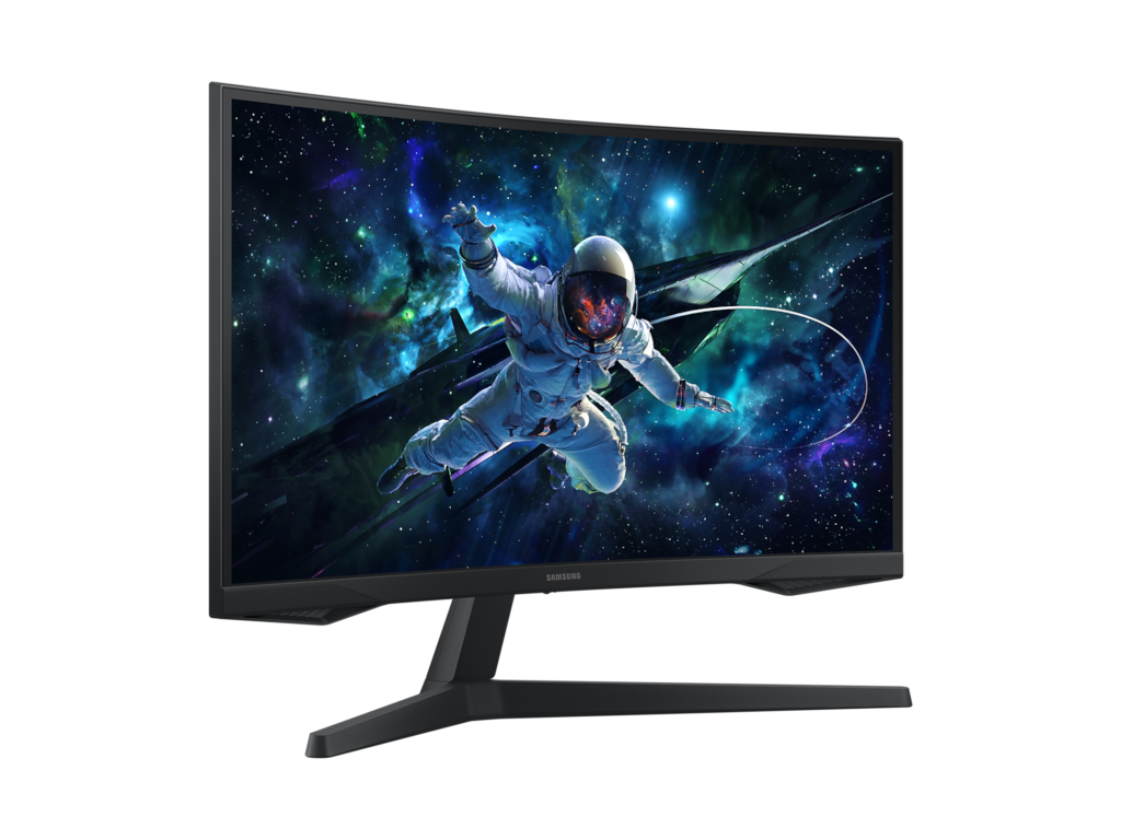 Samsung Monitor  LS27CG552EUXEN 27"/VA,zakrivljen/2560x1440/165Hz/1ms MPRT/HDMI,DP/freesync/VESA/crna