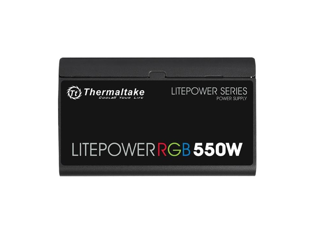 Thermaltake Litepower RGB 550W Non-modular PSU, sa RGB,ATX 12V 2, Active PFC