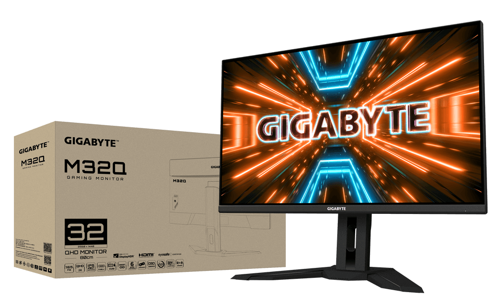 Gigabyte 31,5 monitor M32Q-EU