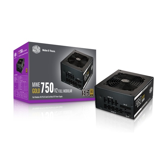 CM PSU MWE Gold 750 V2 750W 80+