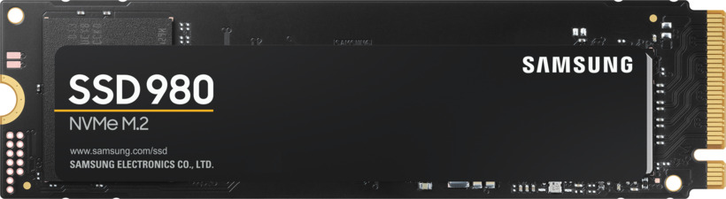 Samsung SSD 980 500GBNVMe M.2,PCIe Gen 3.0 x43500MB/s Read, 3000MB/s Write