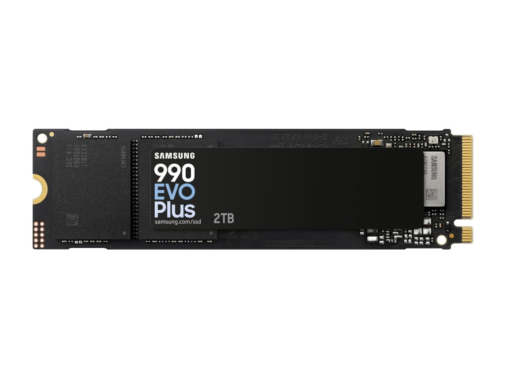 Samsung SSD 990 EVO PLUS 2TB2TB NVMe M.2,PCIe 4.0 x47250MB/s read,6300MB/s write