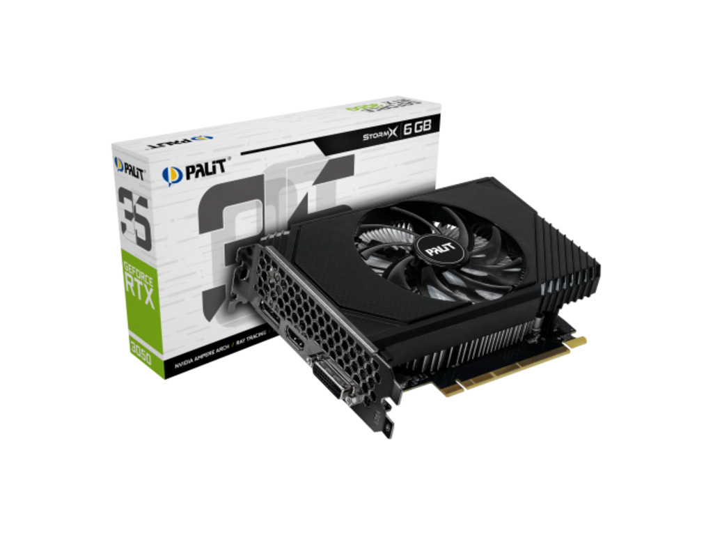 PALIT VGA 3050 StormX 6G6GB GDDR6, 96-bit,DVI, HDMI, DP