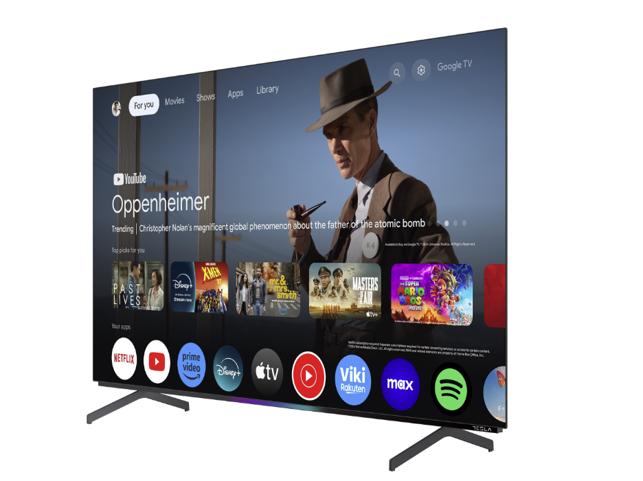 TESLA OLED TV O55S949GUS UHD  Powered by Google TV-Gaming  Refresh Rate 120Hz -3/32GB