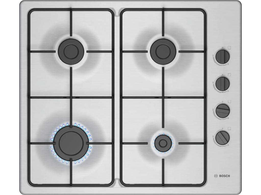 BOSCH  Plinska ploča Serie 2|Nehrđajući čelik, 4 plamenikasnaga 1-3kW,