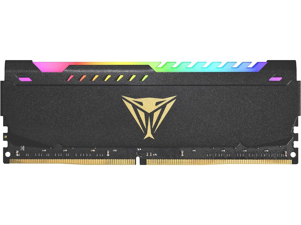 Patriot RAM 8GB DDR4  RGBViper Steel, 3600MHzUDIMM, XMP 2.0