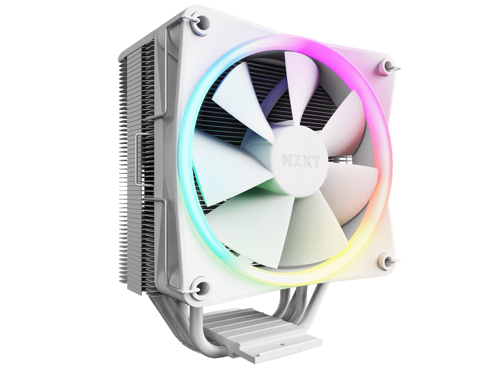 NZXT T120 RGB CPU COOLER WHITE LGA1700/115X/LGA1200 - AM5/AM4