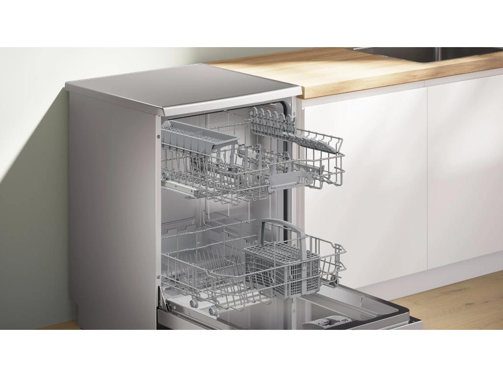 BOSCH perilica posuđa Serie 2| 60 CM,C, 13 setova, 9L,46dB,INOX, HomeConnect, 5 Programa, 4 pos fun