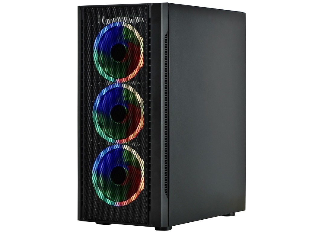 Spire case VISION 7022 RGBgaming, ATX, 3x RGB fan 120mmVGA: 330mm, CPU cooler: 160mm