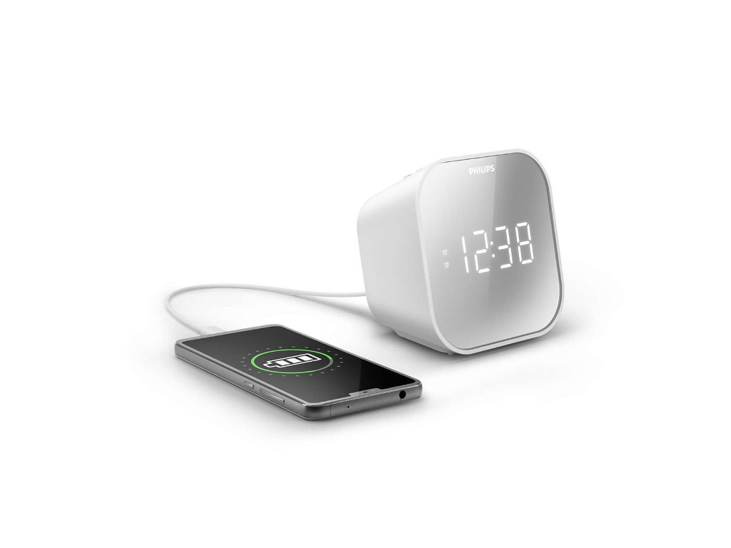Philips TAR4406/12 Budilnikradio sa satom; FM digitalni;USB punjač za telefon
