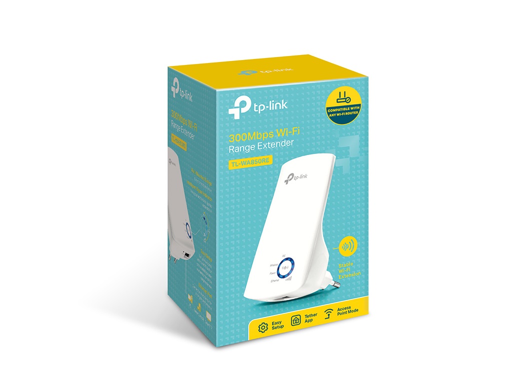 TP-Link TL-WA850RE Extender300Mbps Universal Wi-Fi Range Extender