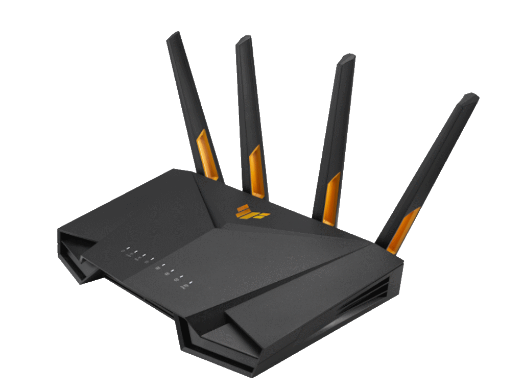 Bežicni ruter ASUS TUF-AX4200 Wi-Fi/AX4200/574 Mbps/3603 Mbps/USB3.2/4 eksterne antene/crna