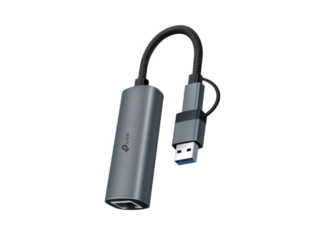 TP-Link Adapter UE310C USB-C /USB-A-> RJ45 Gigabit Ethernet Network