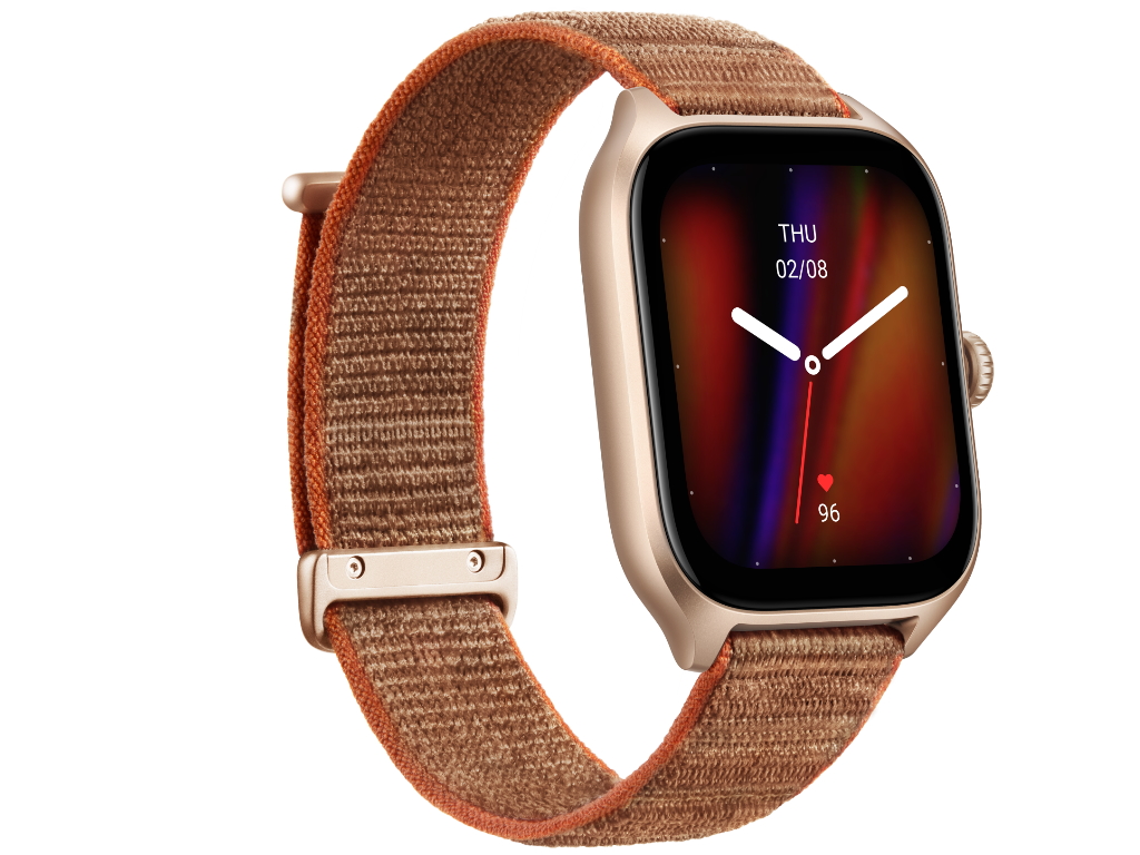 Amazfit GTS 4 Autumn Brown 5 ATM; AMOLED; 1.75"; 300 mAh 154 SPORTS MODES