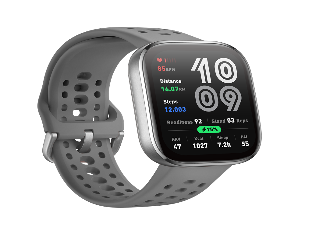 Amazfit Bip 6 CharcoalVibrant 1.97" Display, 24/7health monitoring, 14 days baterry life