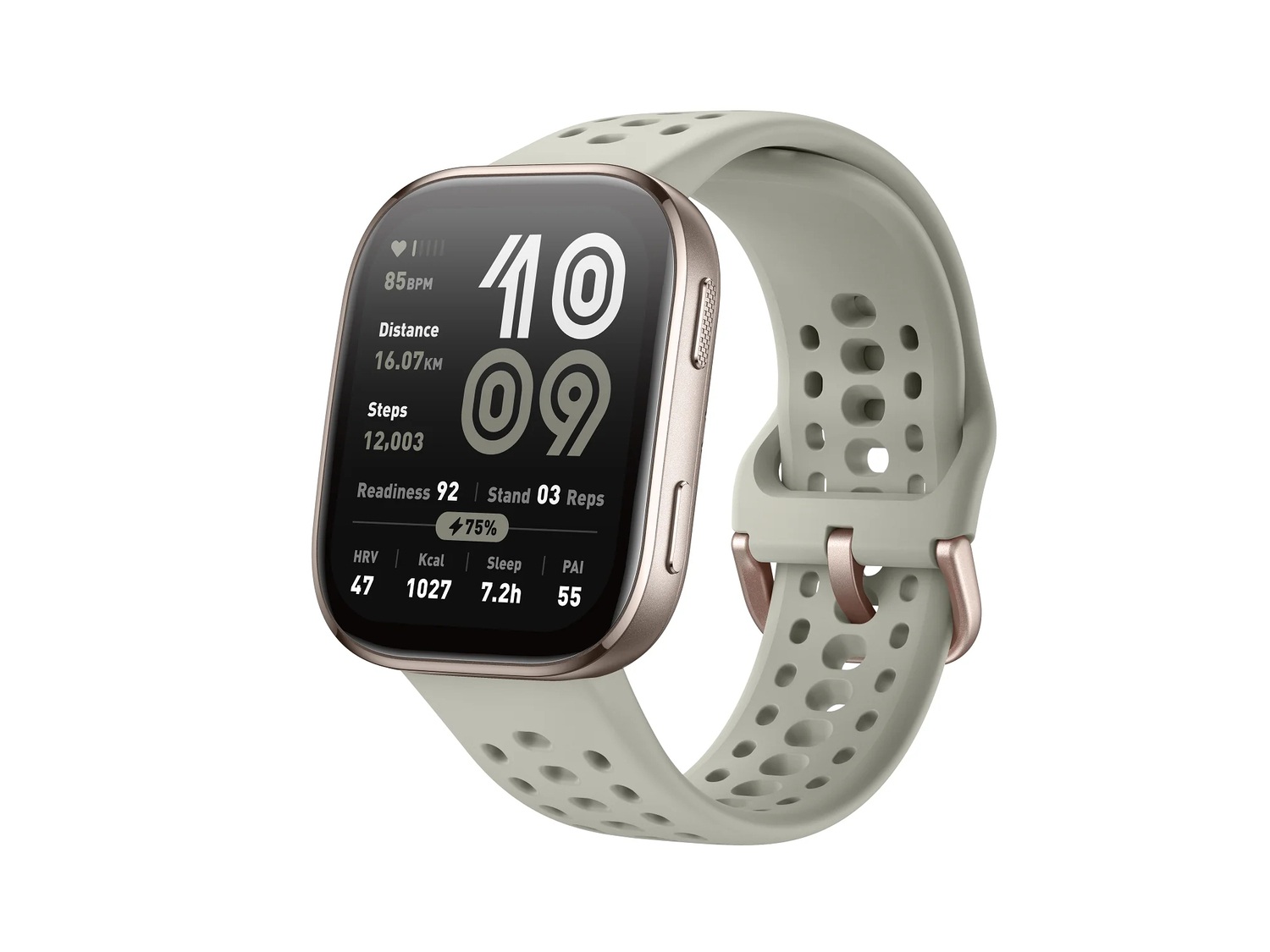 Amazfit BIP 6 StoneVibrant 1.97" Display, 24/7health monitoring, 14 days baterry life