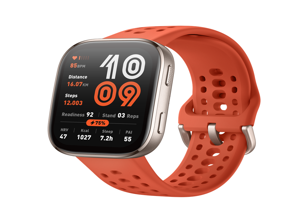 Amazfit Bip 6 RedVibrant 1.97" Display, 24/7health monitoring, 14 days baterry life