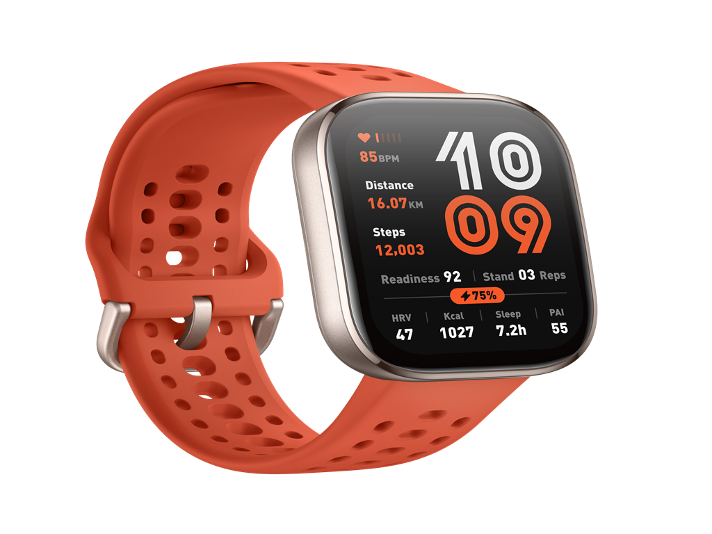 Amazfit Bip 6 RedVibrant 1.97" Display, 24/7health monitoring, 14 days baterry life
