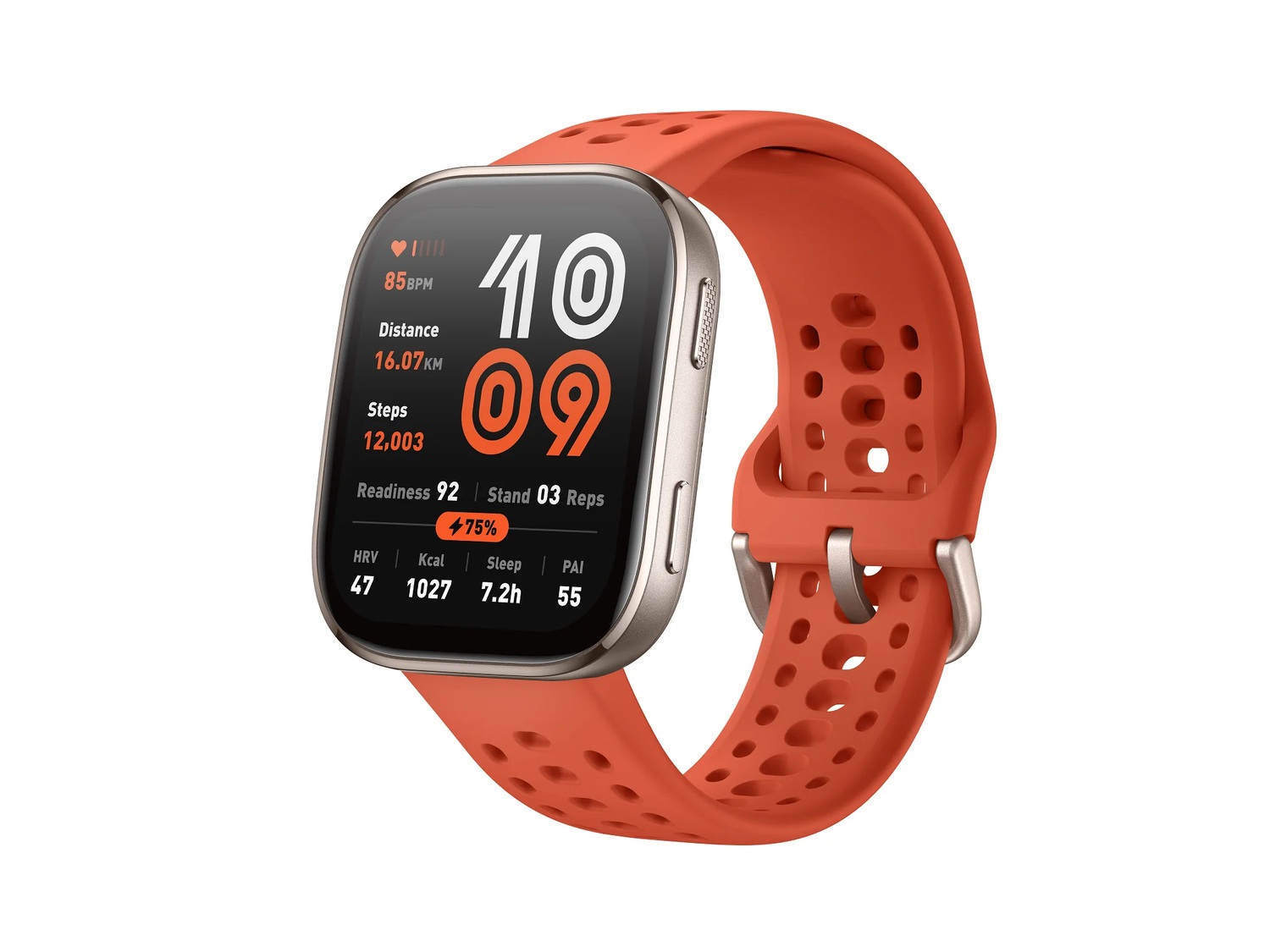 Amazfit Bip 6 RedVibrant 1.97" Display, 24/7health monitoring, 14 days baterry life