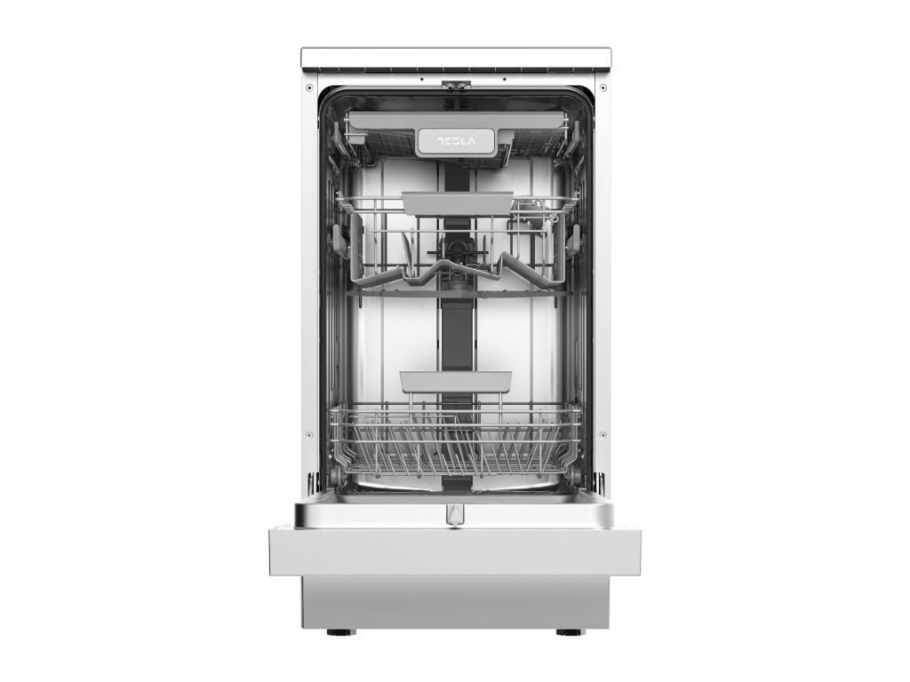 Tesla Sudomašina WD491MX samostojeca/E/10 kompleta/3 korpe/3 prskalice/84,5x44,8x60cm/inox