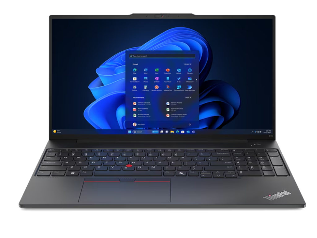 Lenovo ThinkPad E16 G2 lapotop WUXGA laptop 16" Intel ultra 5 125U 16GB 512GB SSD Intel UHD Graphics