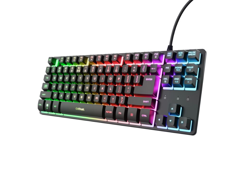 Trust GXT833 Thado TKL, Tastatura Crna, lokalizovano