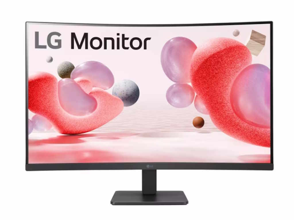LG LED Curved Monitor 32MR50C-B, 31.5", FHD 1920 x 1080, 100Hz, 5ms, 3000:1, VGA/HDMI*2