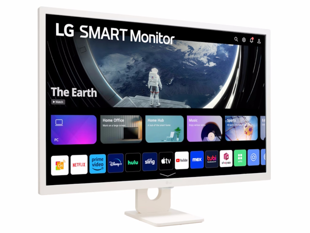 LG 32SR50F-W IPS smart monitor 31.5"
