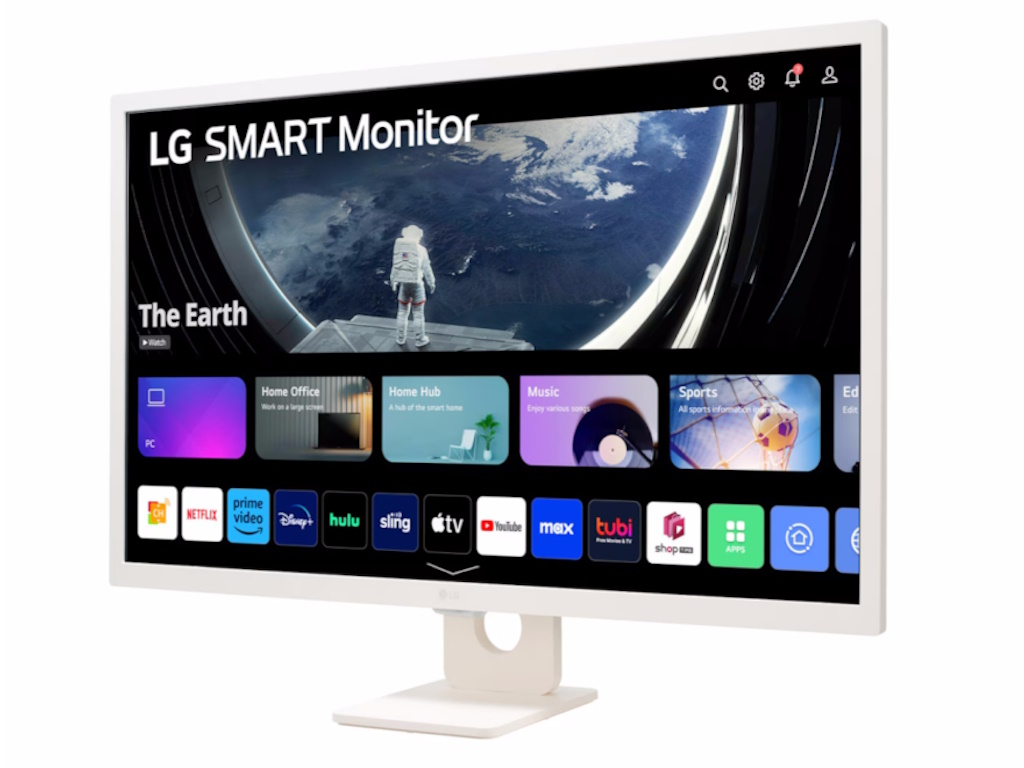LG 32SR50F-W IPS smart monitor 31.5"