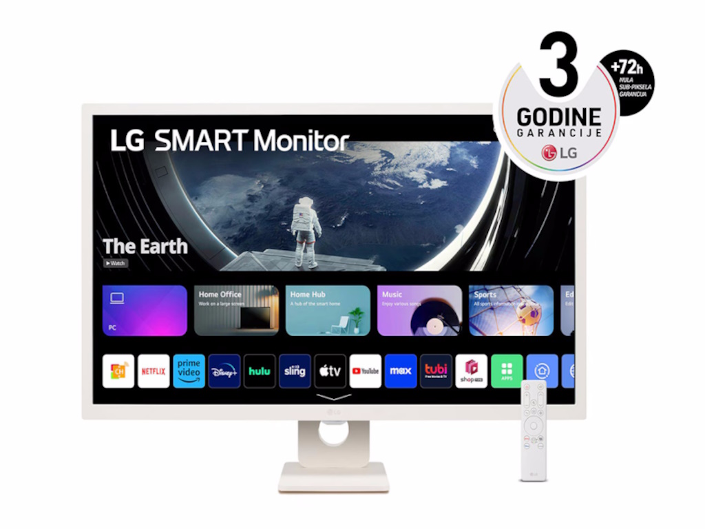 LG 32SR50F-W IPS smart monitor 31.5"